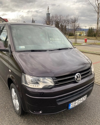 Volkswagen Multivan cena 125000 przebieg: 127500, rok produkcji 2015 z Biała małe 232